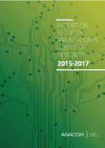 Report on security breaches and losses of integrity (2015-2017)