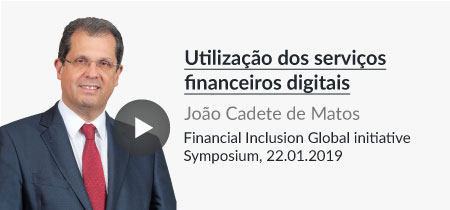 Entrevista de João Cadete de Matos, Presidente da ANACOM, à UIT, sobre o papel dos reguladores e dos Governos na promoção da utilização dos serviços financeiros digitais.
