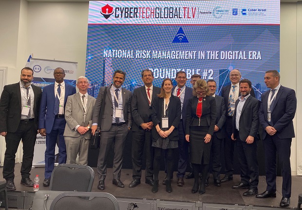 Participantes na mesa redonda ''Preparation of Telecommunications and Cyber ecosystems to 5G'' da CyberTech Tel Aviv 2020, a 29.01.2020.