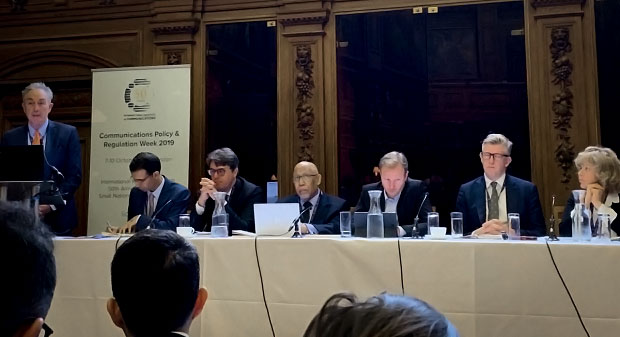 Opening session speakers panel at the opening session of the International Regulators Forum 2019.