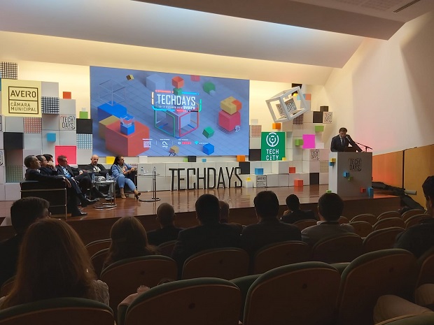 ANACOM display stand at the 5th edition of Techdays Aveiro, 10-12.10.2019