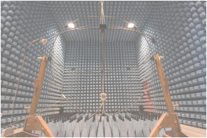 Facilities - Semi-anechoic lined shielded enclosure: Frequency band: 26 MHz a 18 GHz