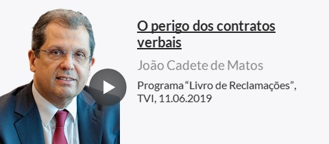 O perigo dos contratos verbais no programa ''Livro de Reclamações'', da TVI, a 11.06.2019.