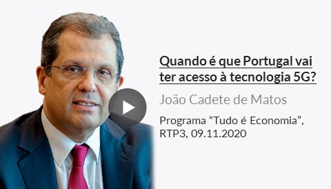 João Cadete de Matos em entrevista no programa ''Tudo é Economia'', da RTP3, a 09.11.2020.