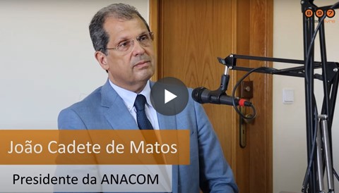 João Cadete de Matos, Presidente da ANACOM, em entrevista sobre o sector das comunicações, a 31.08.2020.