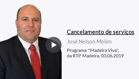 Clarifications about cancellation of services given on RTP Madeira's ''Madeira Viva'' programme, on 03.06.2019.