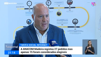 ''Telejornal Madeira'', da RTP Madeira, a 22.08.2022.