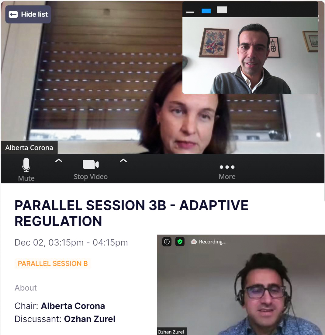 Parallel session 3B - Adaptative Regulation