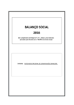 Balanço social 2016