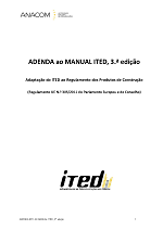 Adenda ao Manual ITED, 3.ª edição - adaptação ao RPC