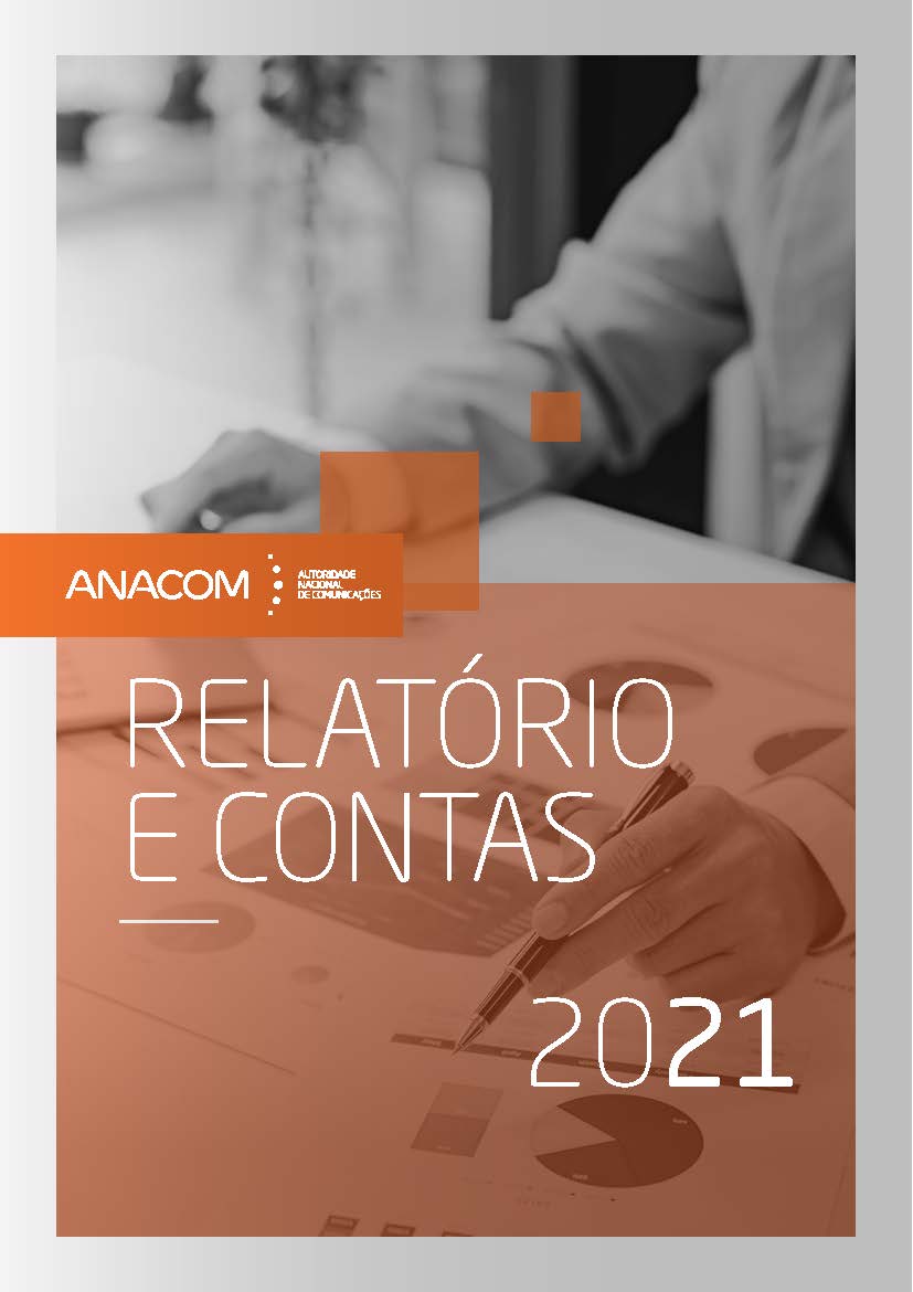Capa do Relatório e Contas de 2021.