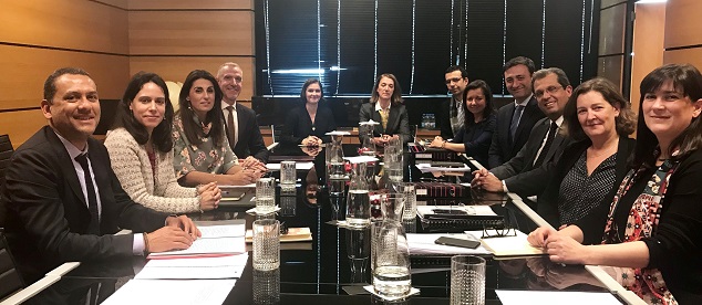 Reunião entre a ANACOM e a equipa da Provedora de Justiça, 16.04.2018.