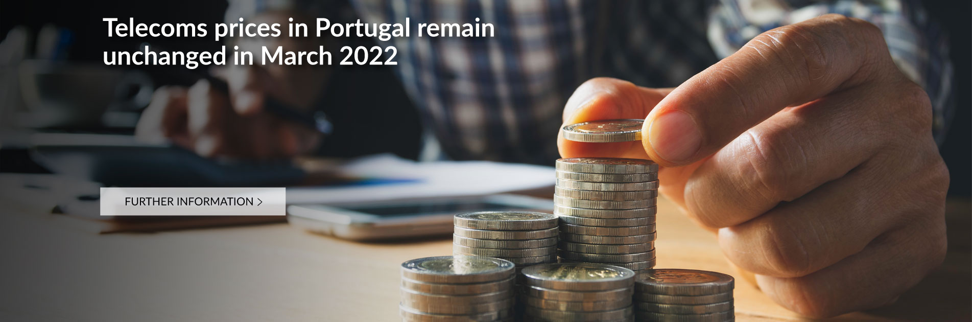 Average change in telecommunications prices in Portugal was higher than in the European Union in February 2022